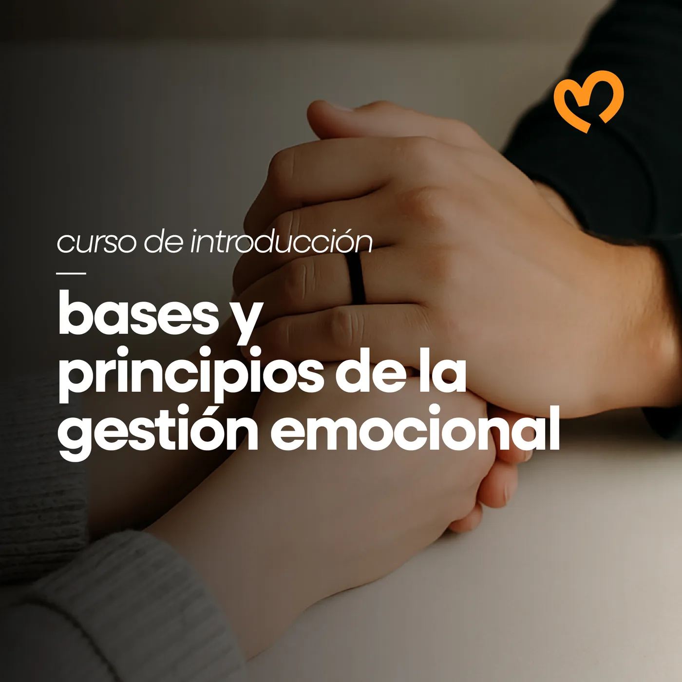 Cartel del curso Bases y principios de la gestión emocional