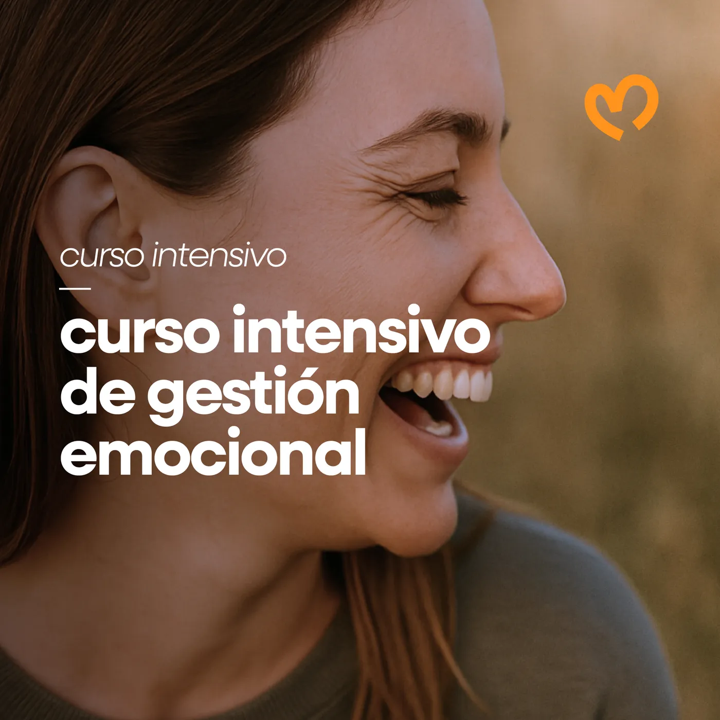 Cartel del curso Curso intensivo de gestión emocional