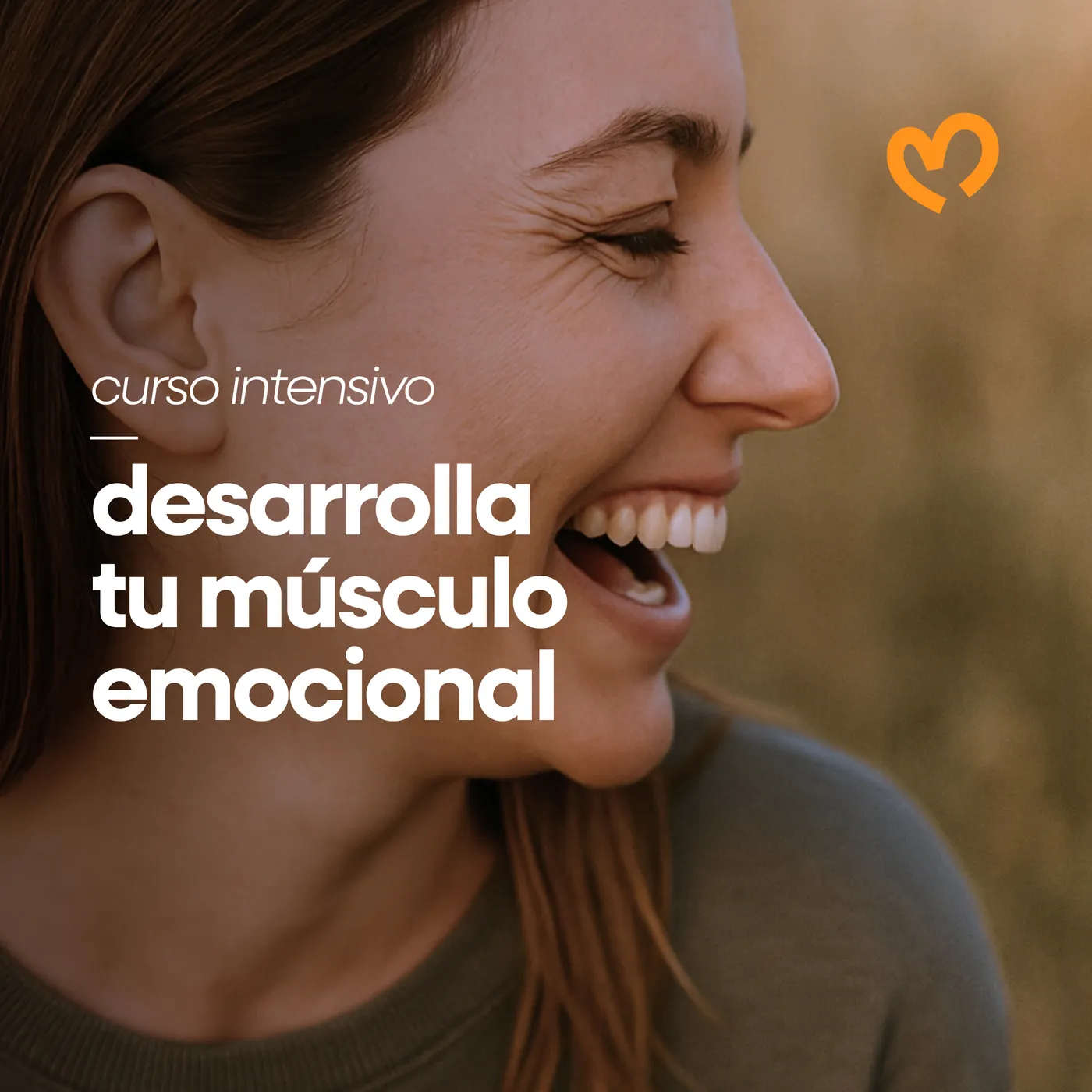Cartel del curso Desarrolla tu músculo emocional (intensivo)