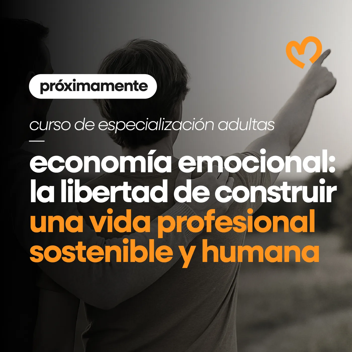 Cartel del curso Economía emocional