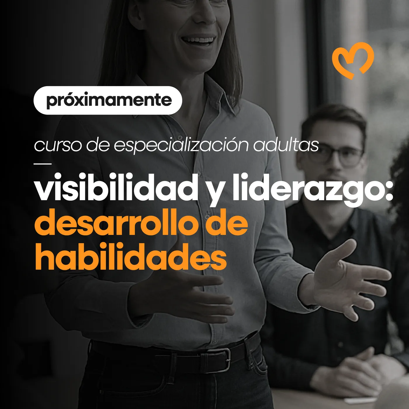 Cartel del curso Visibilidad y liderazgo